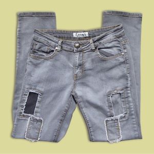 Azazel Patchwork Jeans